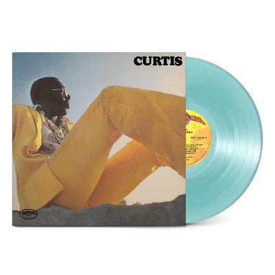 Curtis Mayfield - Curtis - Light Blue Vinyl LP Record