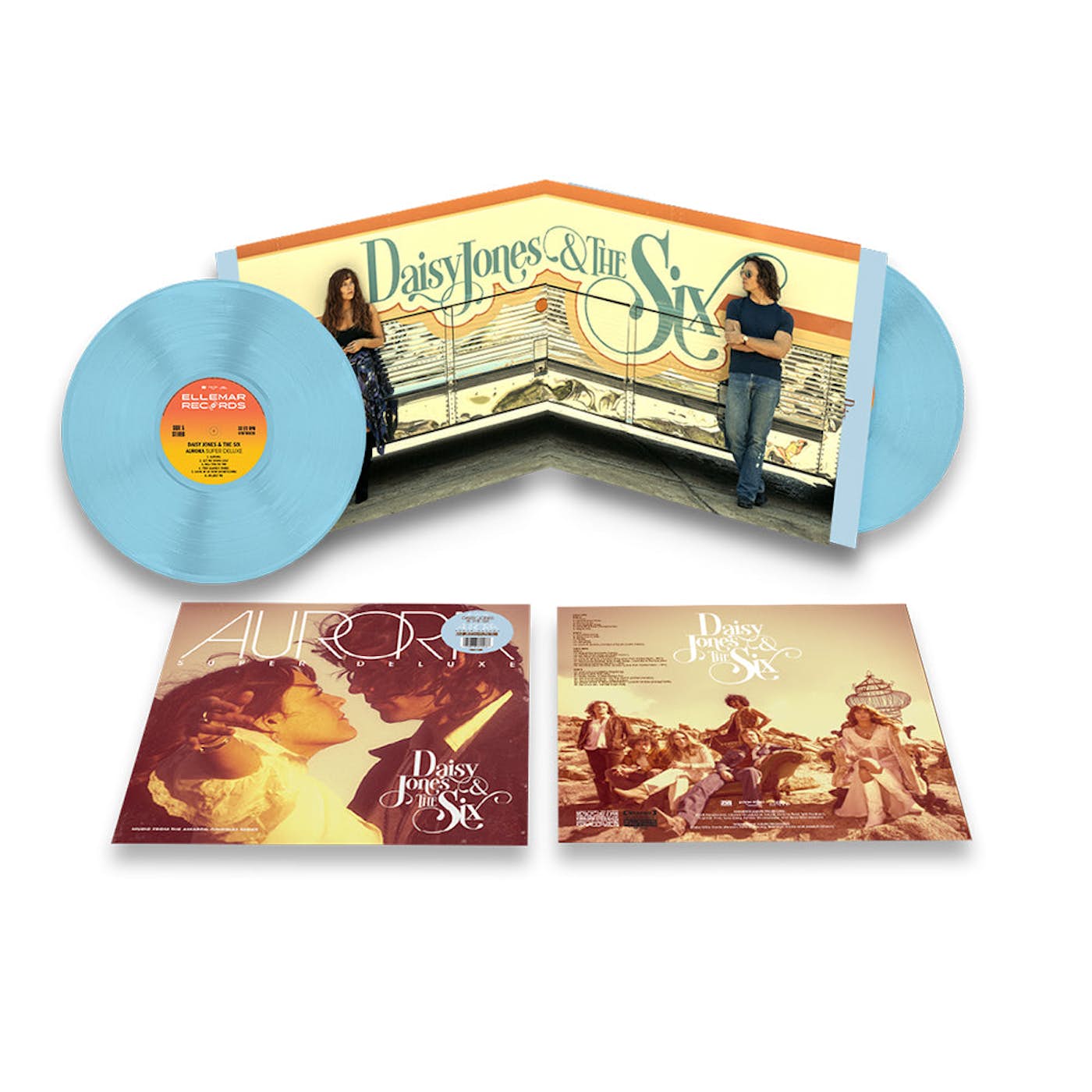 Daisy Jones & The Six - Aurora - Deluxe Baby Blue Vinyl LP Record