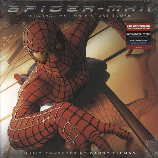 Danny Elfman Spider-Man - 20th Anniversary - 180 Gram Vinyl - Sealed US Vinyl LP