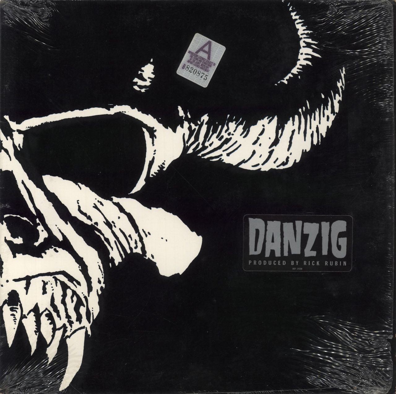 Danzig Danzig - Sticker & Shrink US Vinyl LP