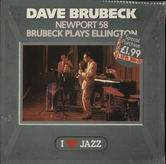 Dave Brubeck Newport 58 - Brubeck Plays Ellington Dutch Vinyl LP
