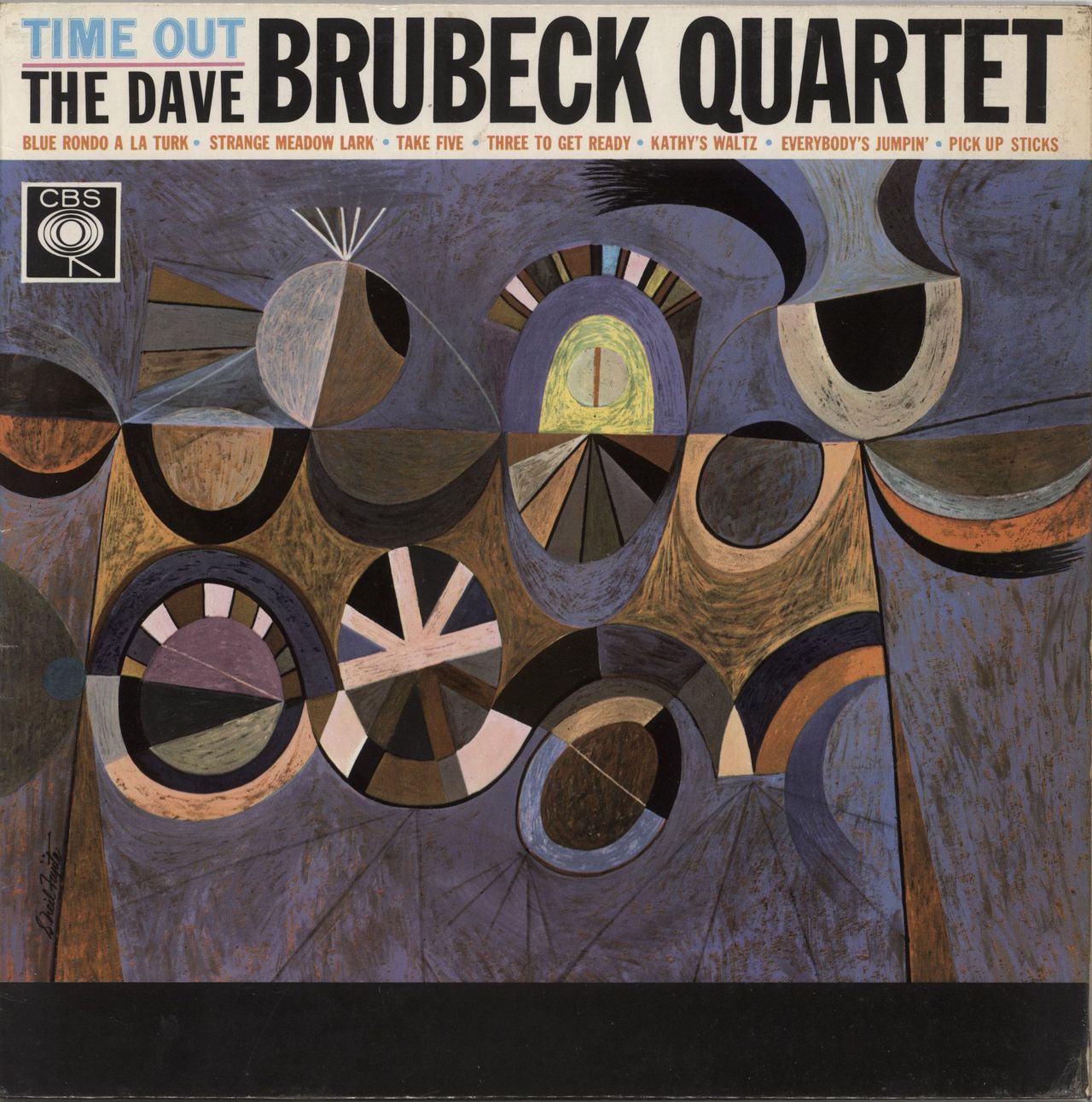 Dave Brubeck Time Out - EX UK Vinyl LP