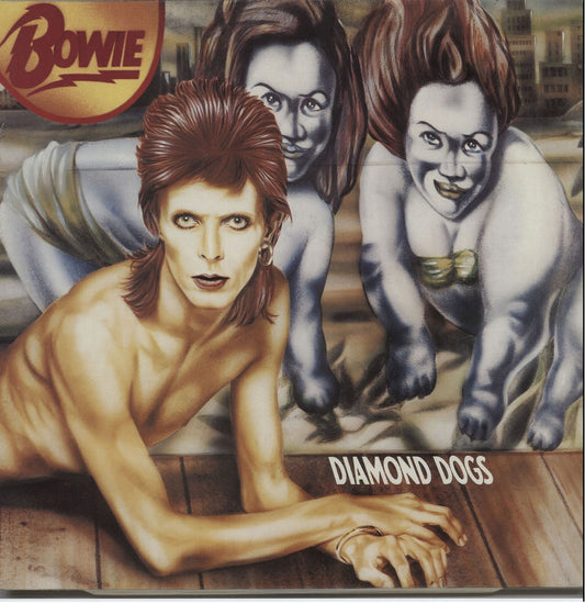 David Bowie Diamond Dogs - Factory Sample UK Vinyl LP