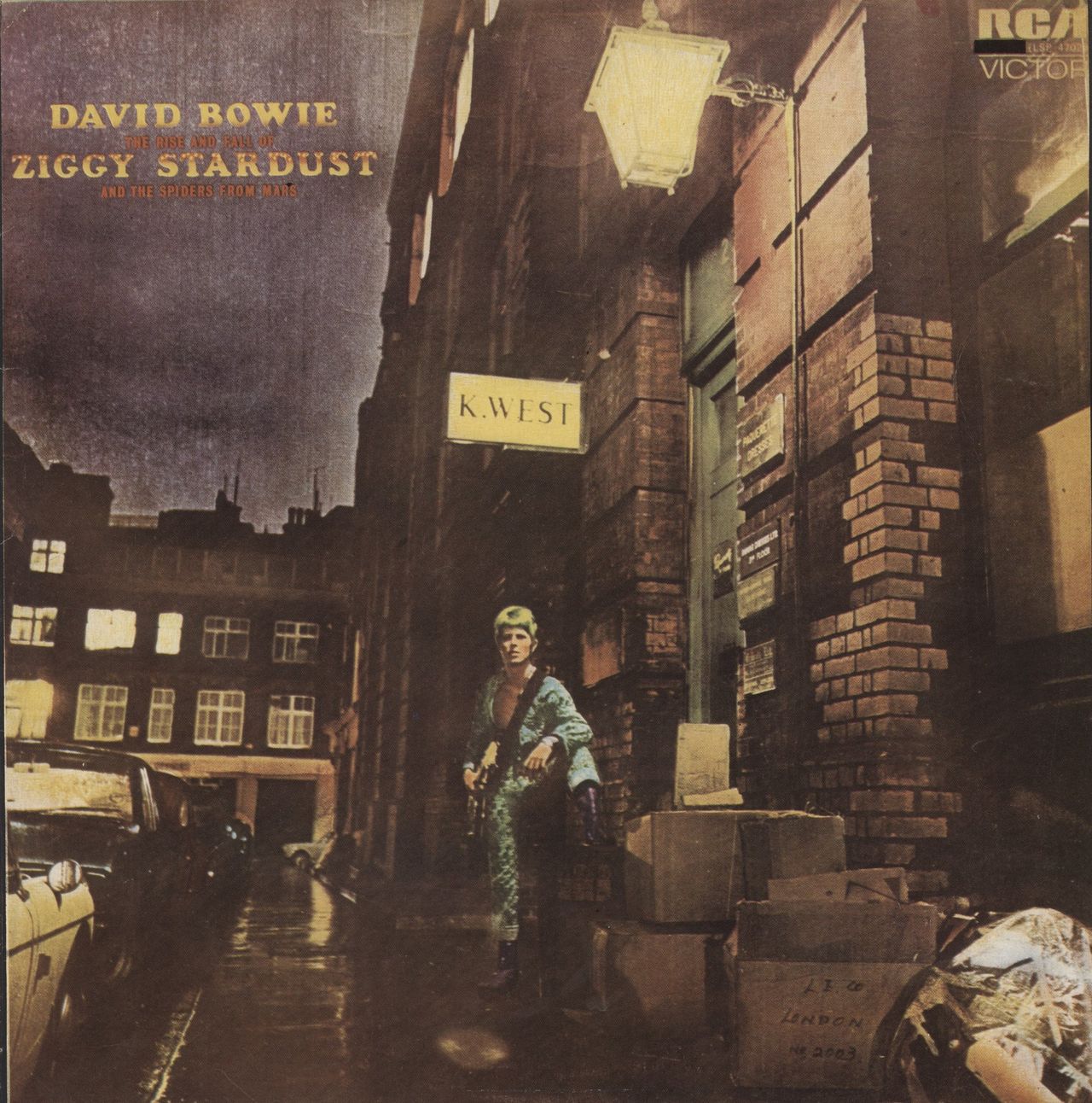 David Bowie The Rise And Fall Of Ziggy Stardust And The Spiders From Mars Italian Vinyl LP