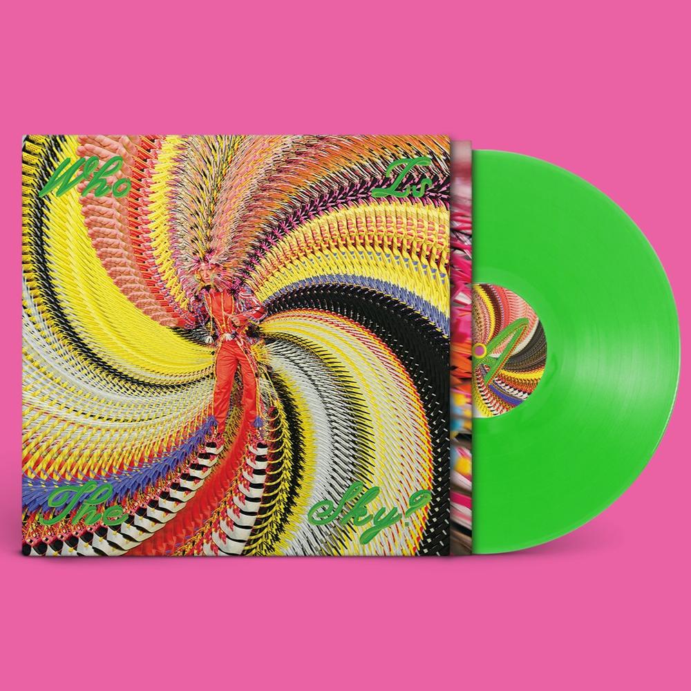 David Byrne - Who Is The Sky? - Apple Green Vinyl LP Record