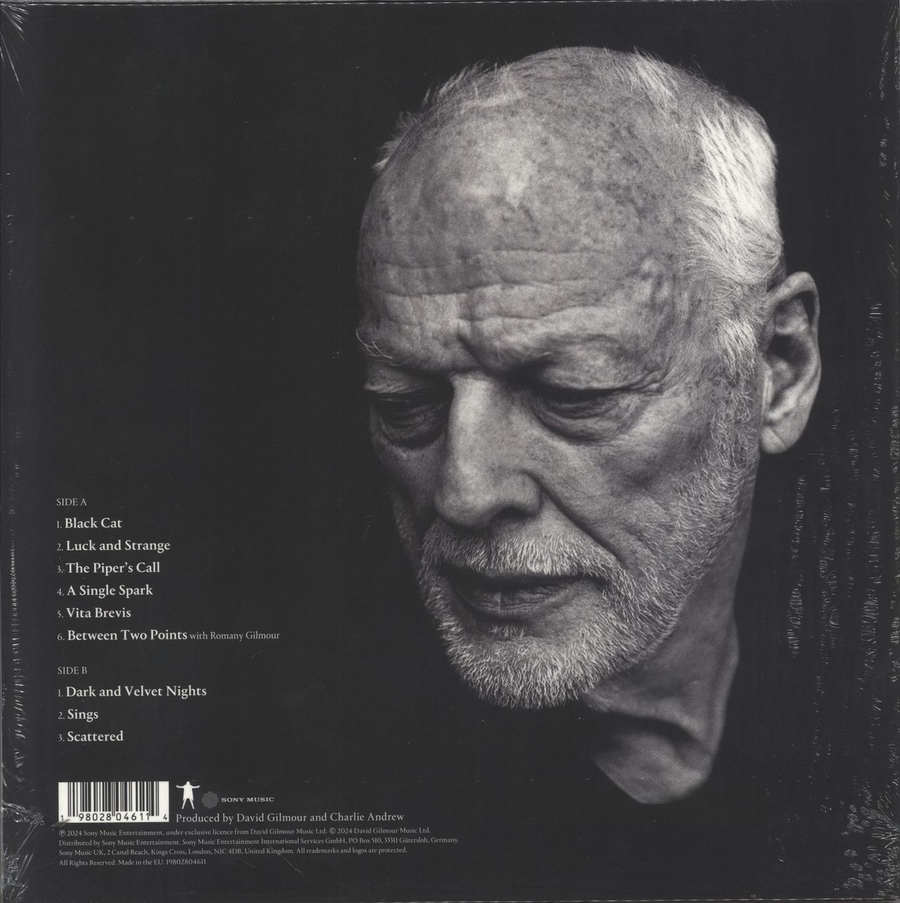 David Gilmour Luck And Strange - Black Vinyl UK Vinyl LP