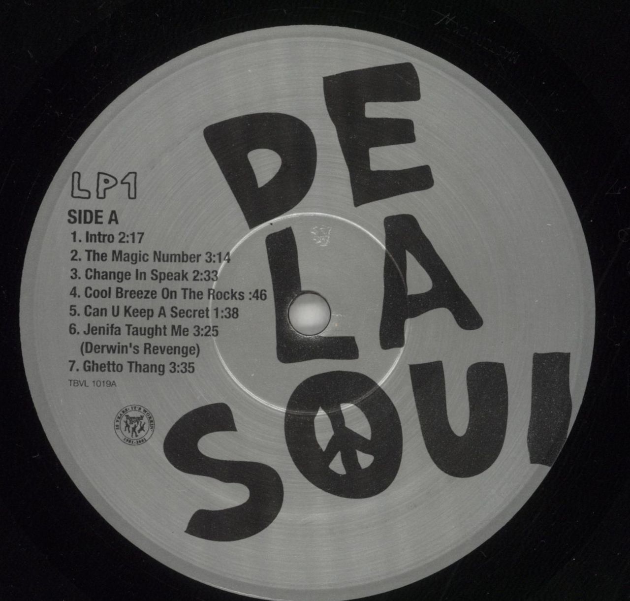 De La Soul 3 Feet High & Rising US 2-LP vinyl set