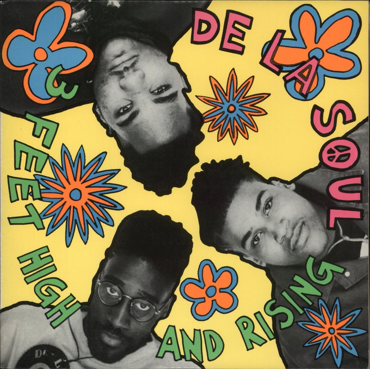 De La Soul 3 Feet High & Rising US 2-LP vinyl set