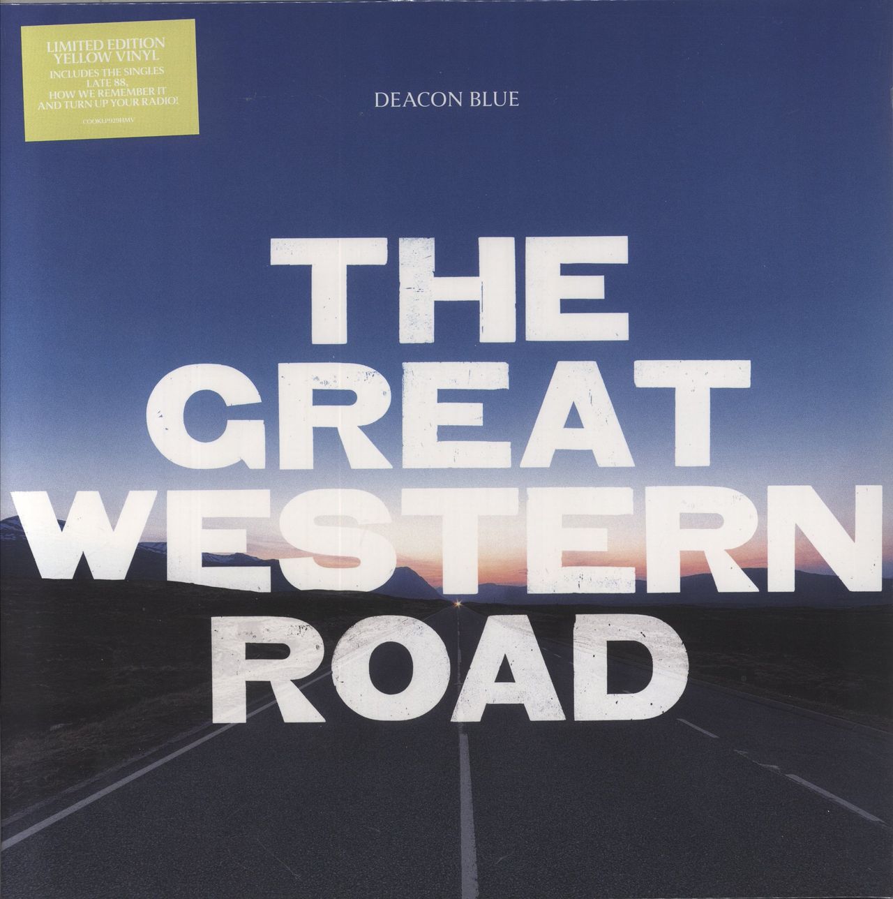 Deacon Blue The Great Western Road - Yellow Vinyl - Sealed UK Vinyl LP