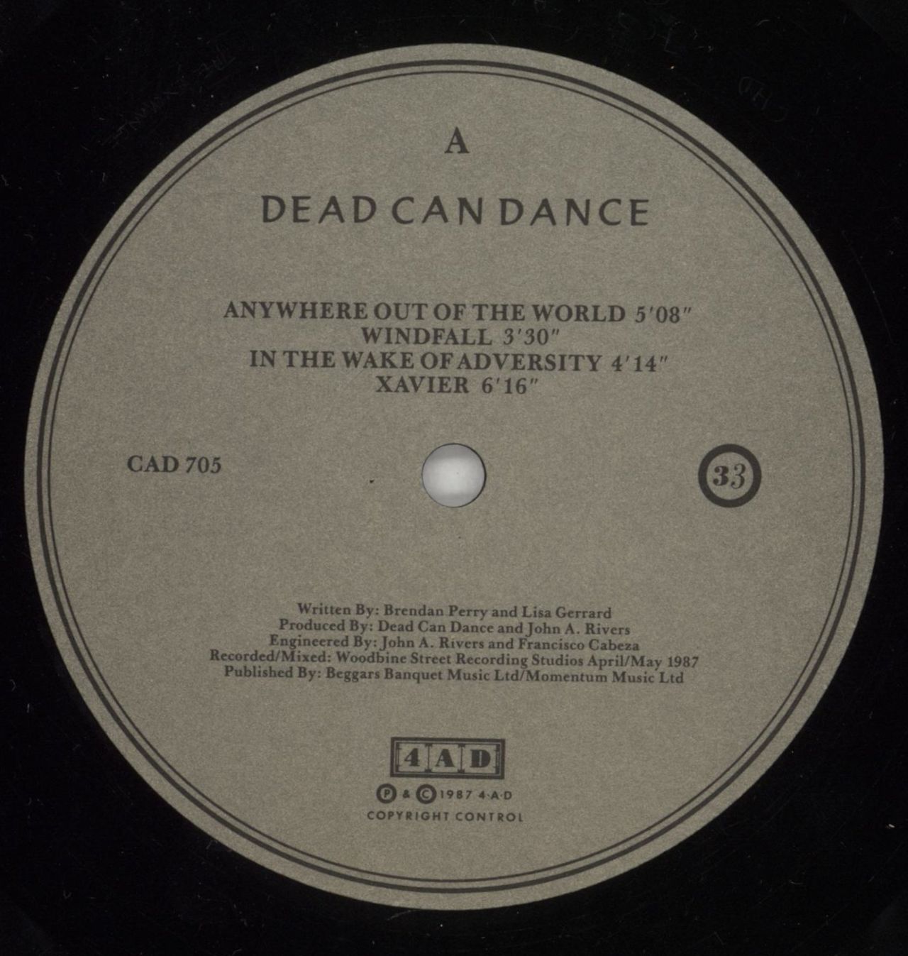 Dead Can Dance Within The Realm Of The Dying Sun UK Vinyl LP