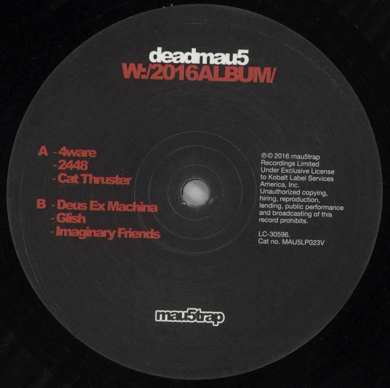 Deadmau5 deadmau5 – W:/2016ALBUM/ - VG UK 2-LP vinyl set