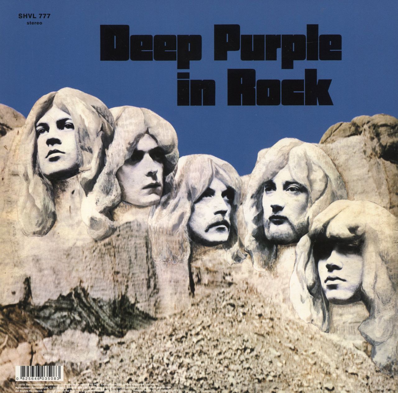 Deep Purple In Rock - 180gm - Grey UK Vinyl LP