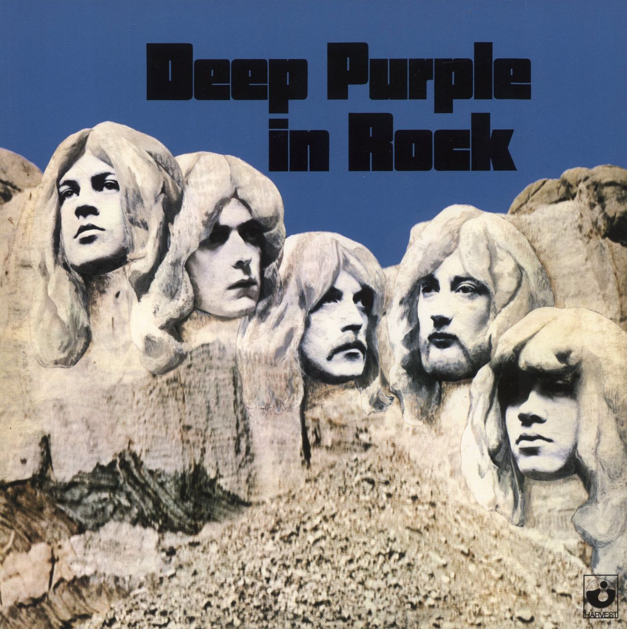 Deep Purple In Rock - 180gm - Grey UK Vinyl LP