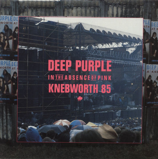 Deep Purple In The Absence Of Pink - Knebworth 85 UK 2-LP vinyl set