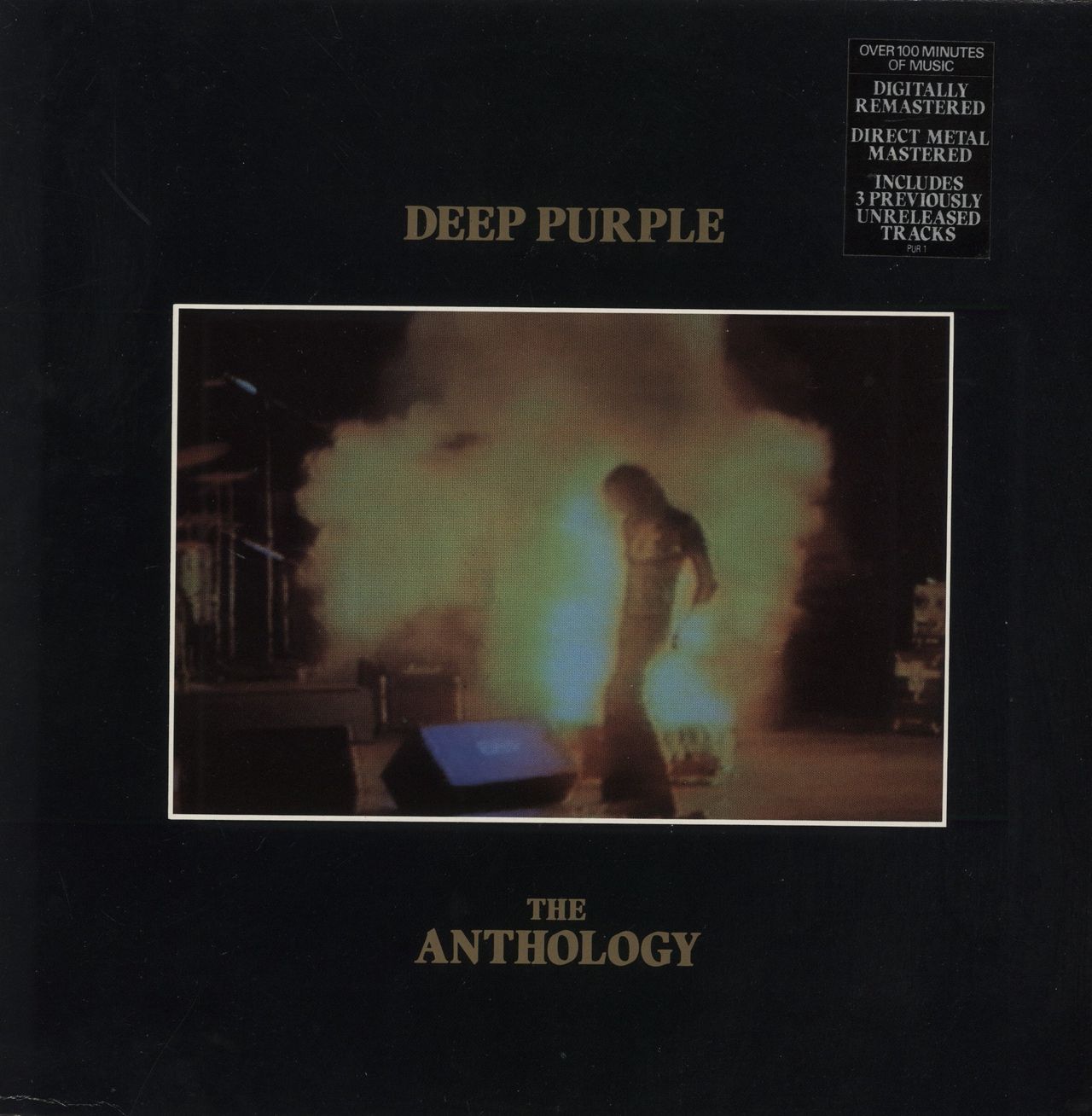 Deep Purple The Anthology - Purple Vinyl - EX - Hype Sticker UK 2-LP vinyl set