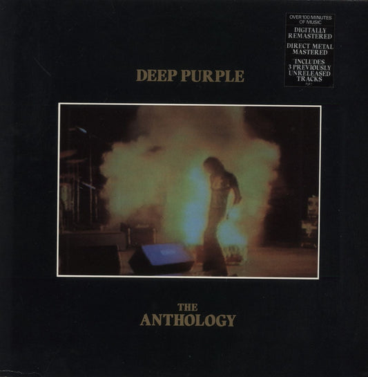Deep Purple The Anthology - Purple Vinyl - EX - Hype Sticker UK 2-LP vinyl set