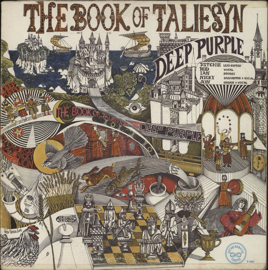 Deep Purple The Book Of Taliesyn US Vinyl LP