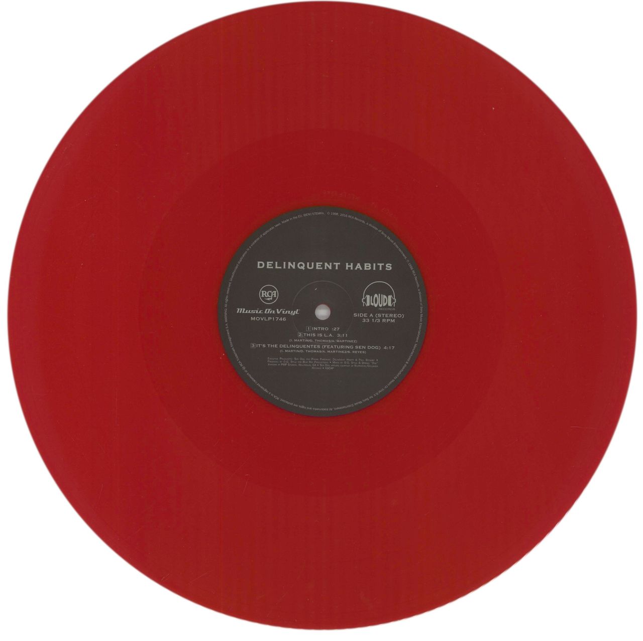 Delinquent Habits Here Come The Horns - 180 Gram Red Vinyl + Numbered UK 2-LP vinyl set