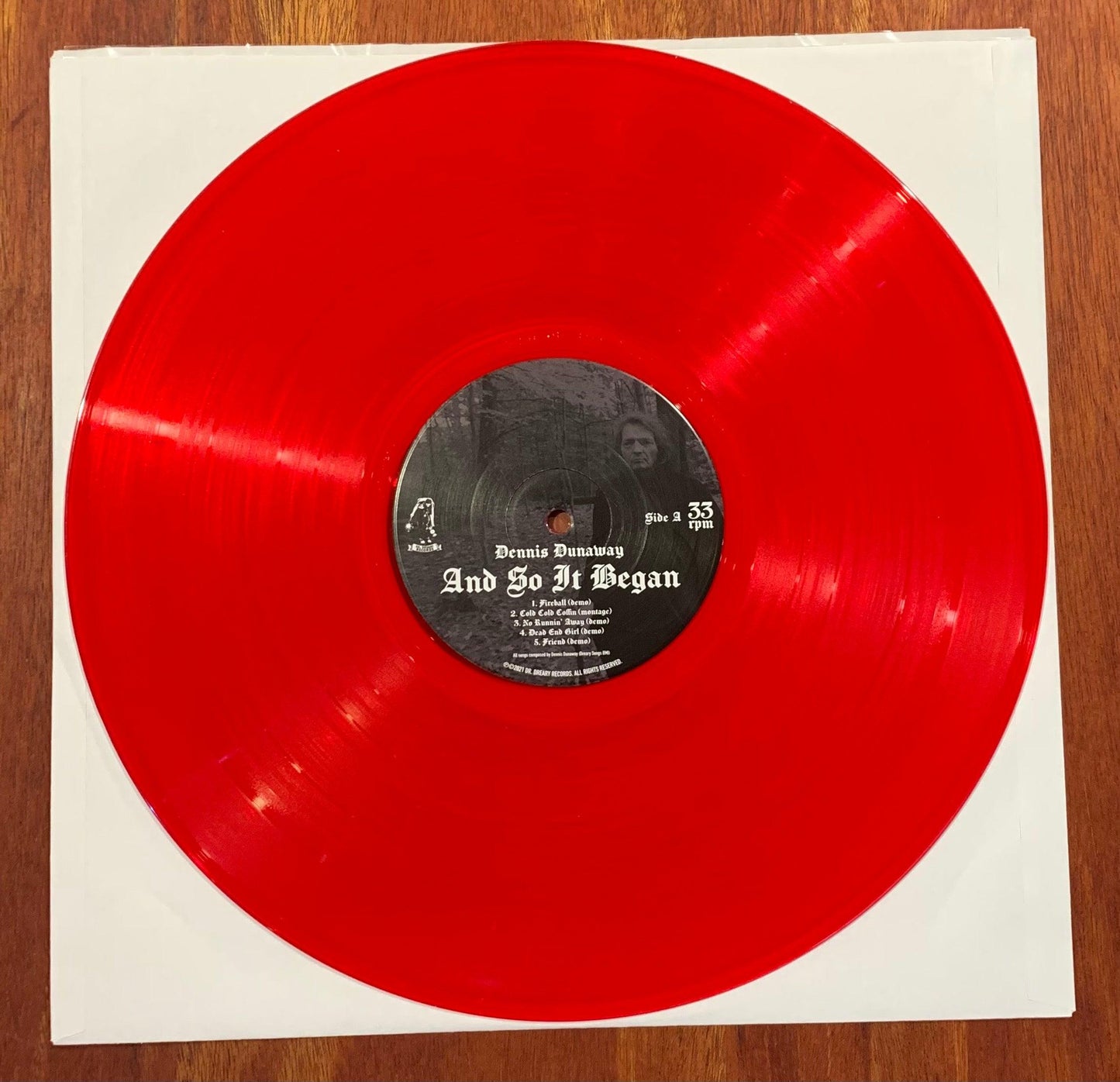 Dennis Dunaway - And So It Began (Craft Cover/Blood Red Vinyl)