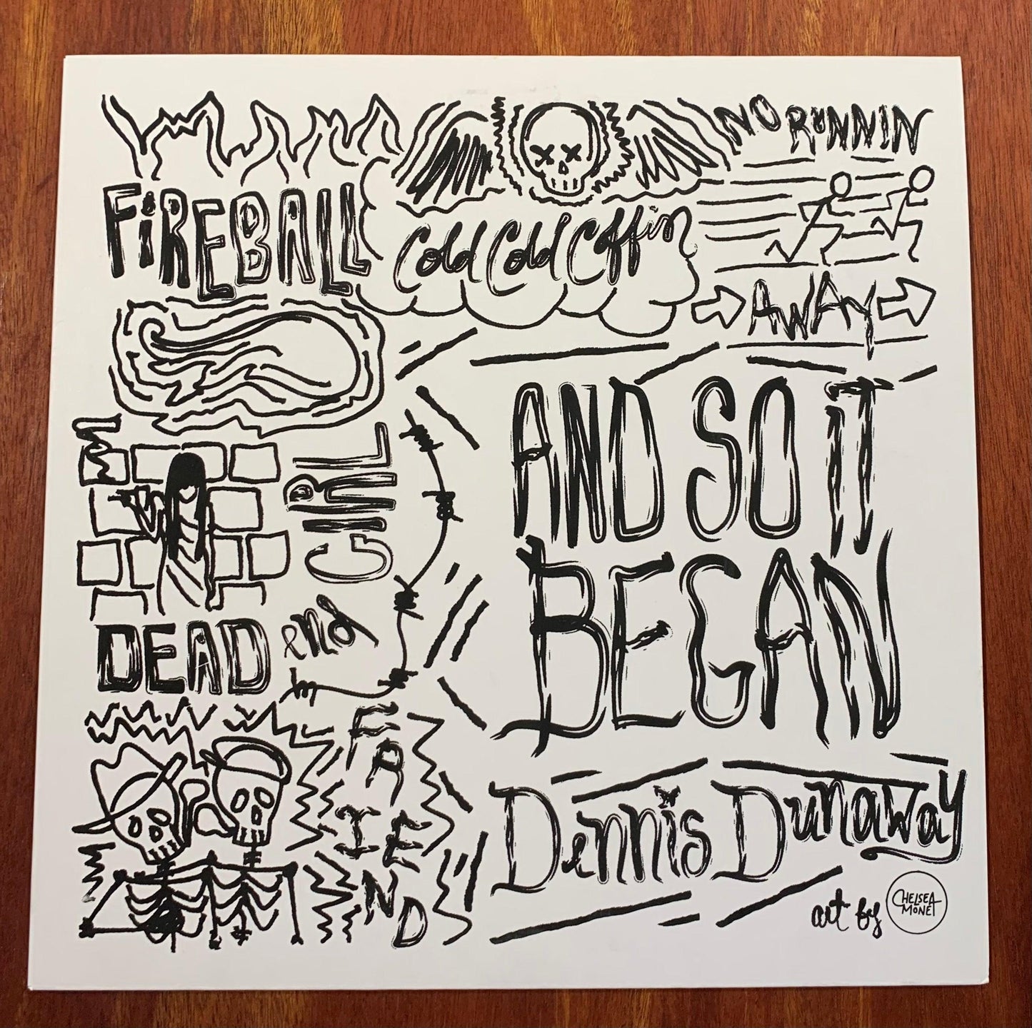 Dennis Dunaway - And So It Began (White Cover/Clear Vinyl)