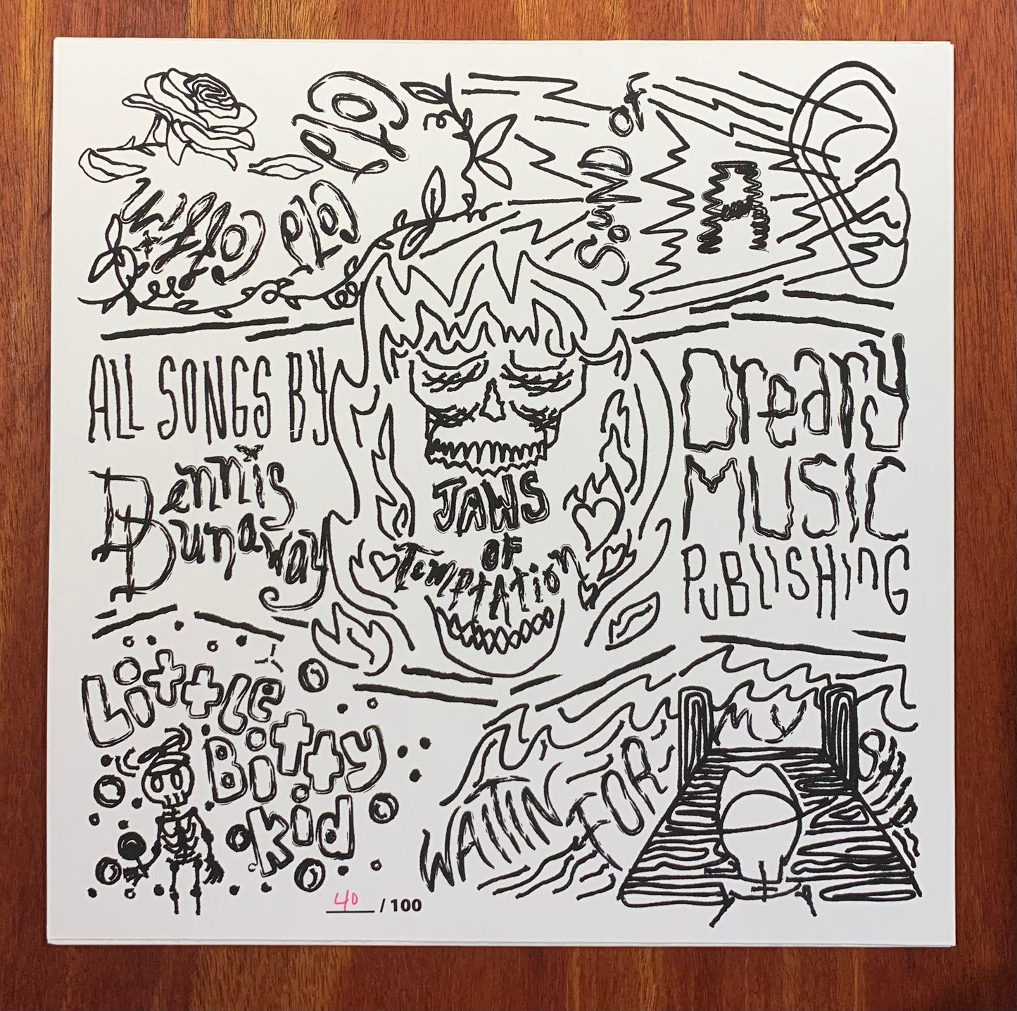 Dennis Dunaway - And So It Began (White Cover/Clear Vinyl)