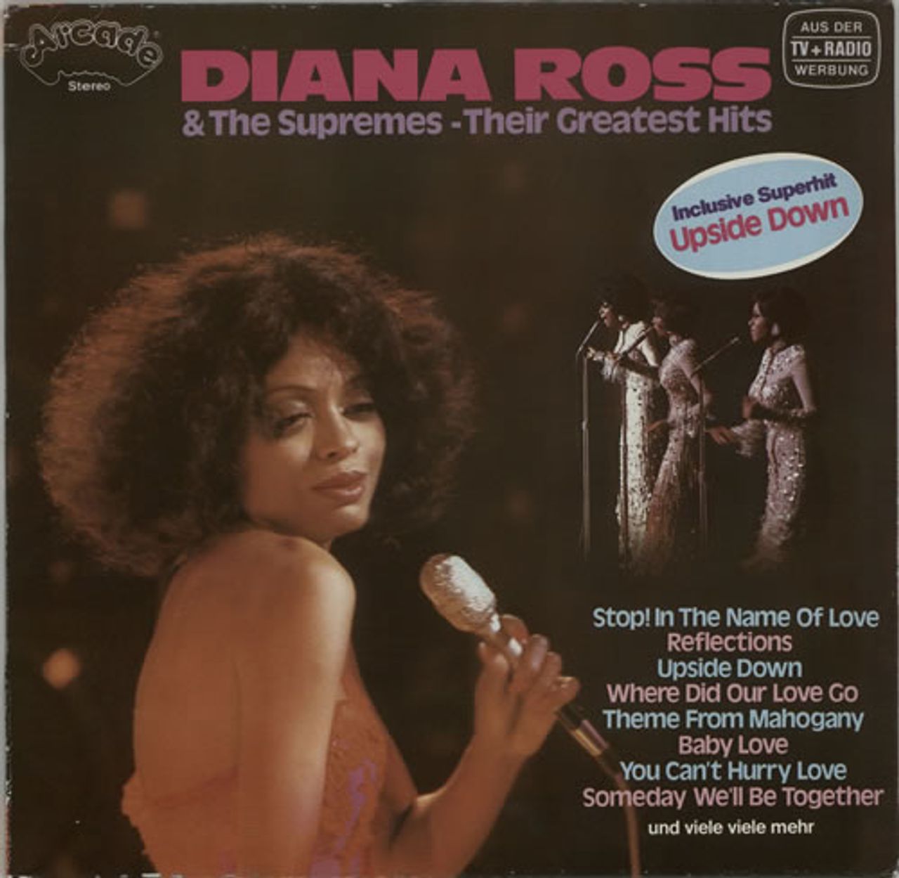 Diana Ross & The Supremes Their Greatest Hits German Vinyl LP