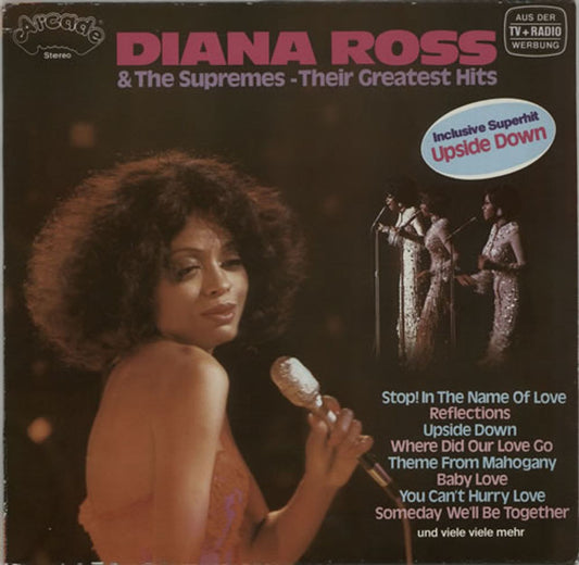 Diana Ross & The Supremes Their Greatest Hits German Vinyl LP