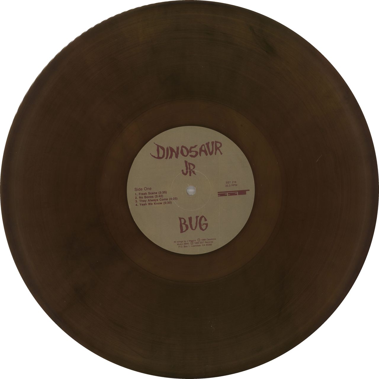 Dinosaur Jr Bug - Brown vinyl US Vinyl LP