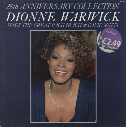 Dionne Warwick 25th Anniversary Collection UK Vinyl LP