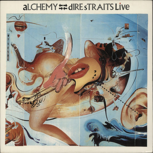 Dire Straits Alchemy Live - Quiex II US Promo 2-LP vinyl set