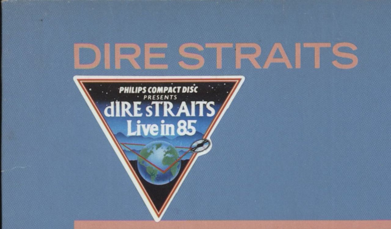 Dire Straits Brothers In Arms - Live Stickered Sleeve UK Vinyl LP