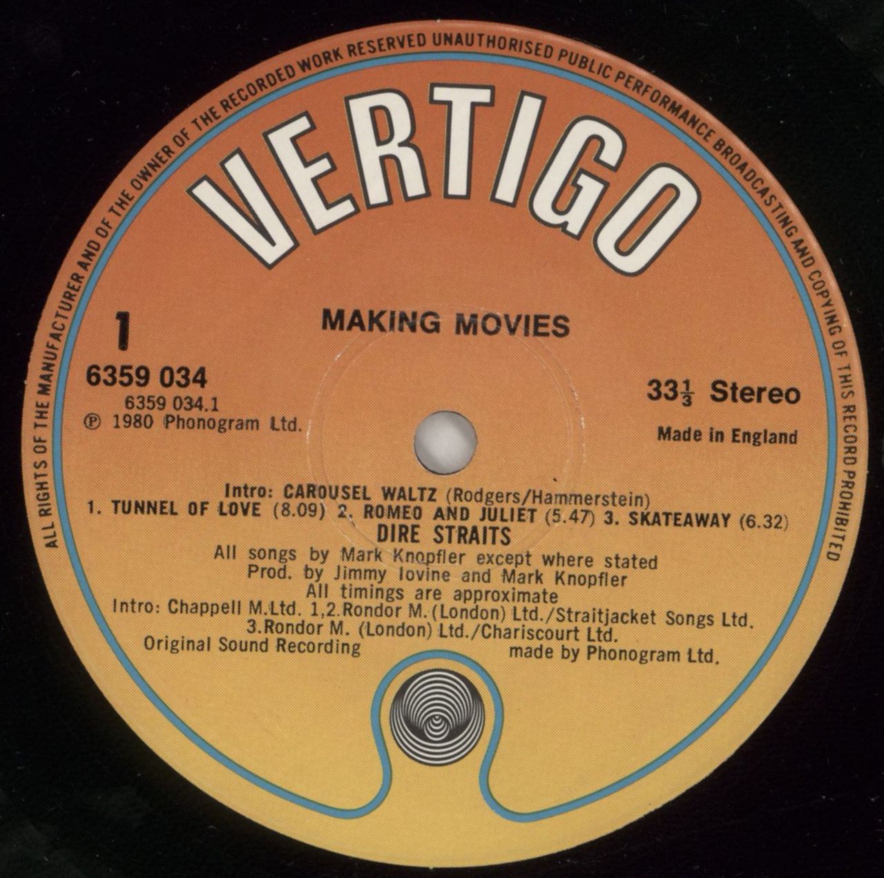 Dire Straits Making Movies - 2nd - In Shrink UK Vinyl LP