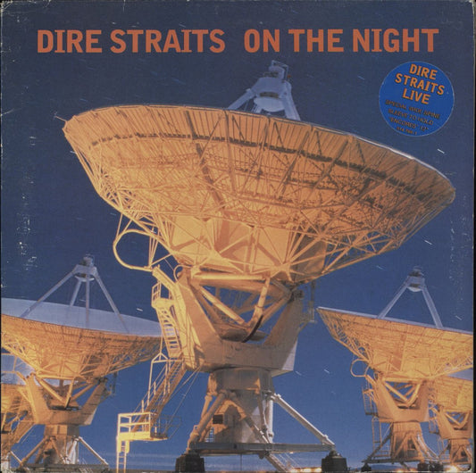 Dire Straits On The Night - Hype stickered UK 2-LP vinyl set