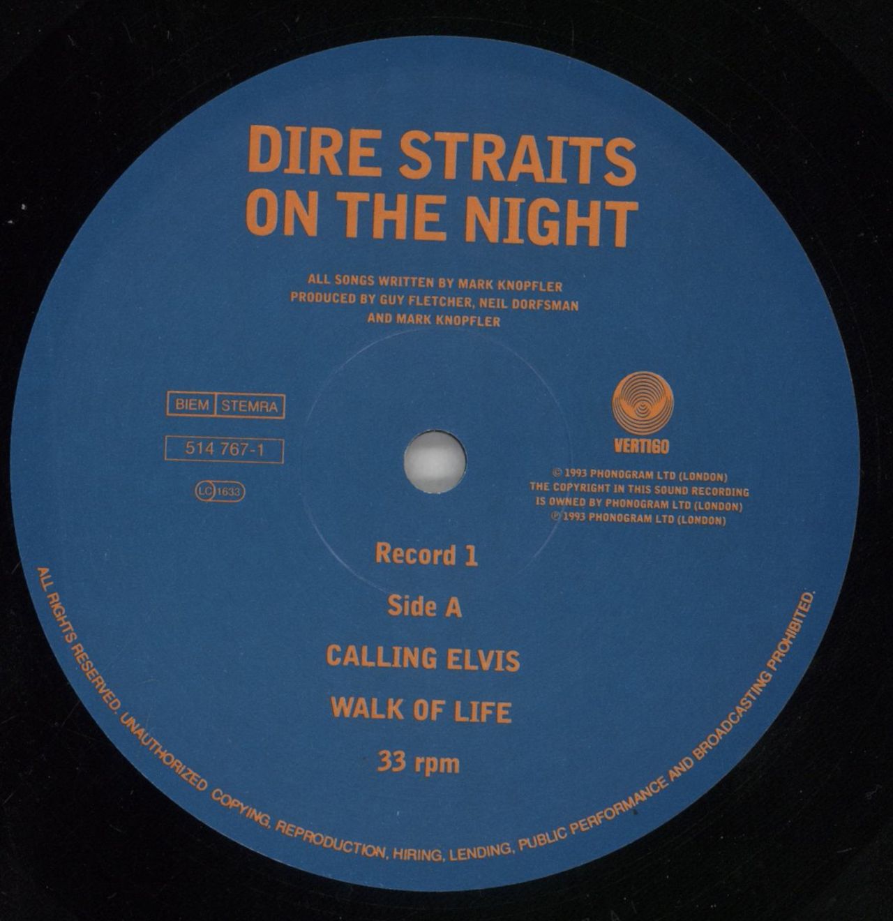 Dire Straits On The Night - Hype stickered UK 2-LP vinyl set