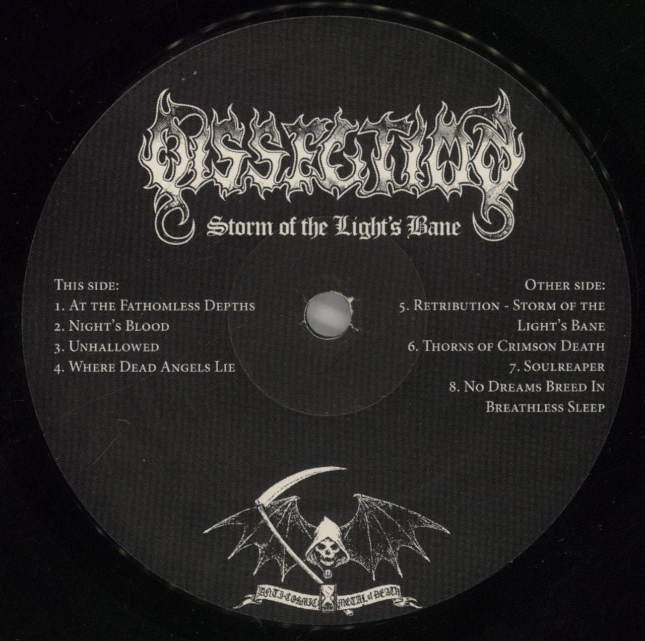 Dissection Storm Of The Light's Bane - 2nd - EX US 2-LP vinyl set