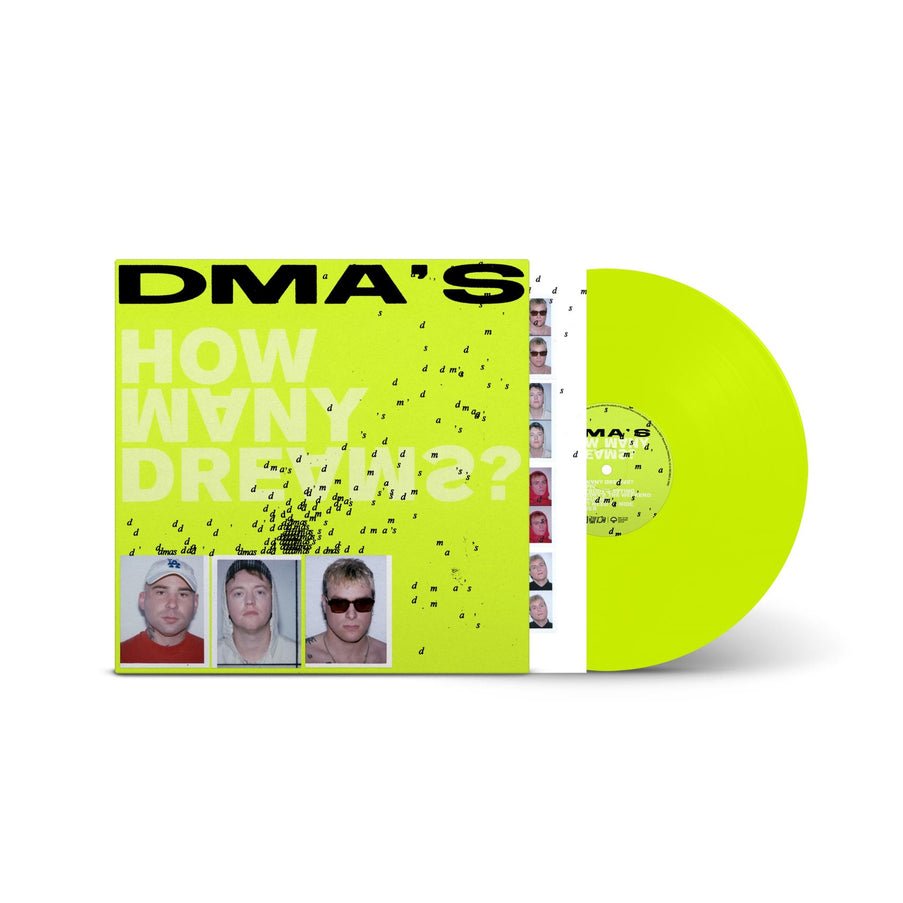 DMA's - How Many Dreams? - Neon Yellow Vinyl LP Record