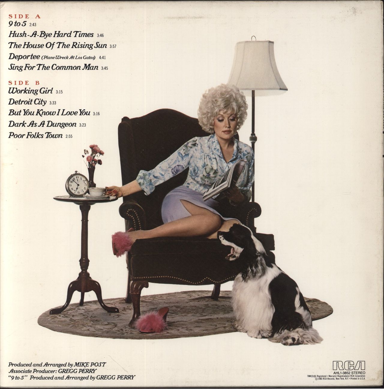 Dolly Parton 9 To 5 And Odd Jobs US Vinyl LP