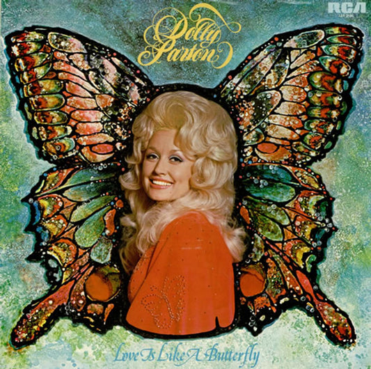 Dolly Parton Love Is Like A Butterfly UK Vinyl LP