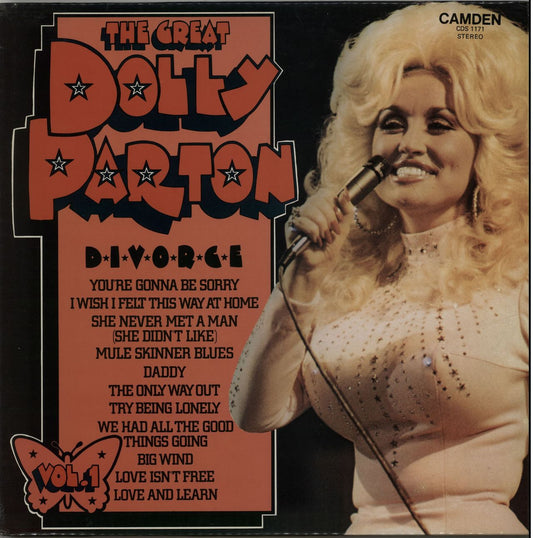 Dolly Parton The Great Dolly Parton Volume 1 UK Vinyl LP