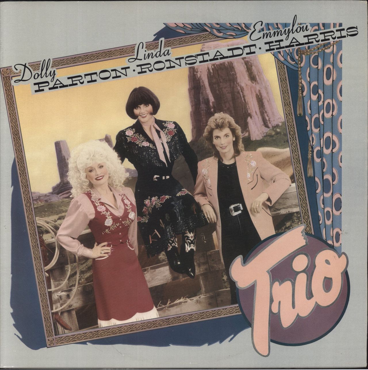 Dolly Parton Trio US Vinyl LP
