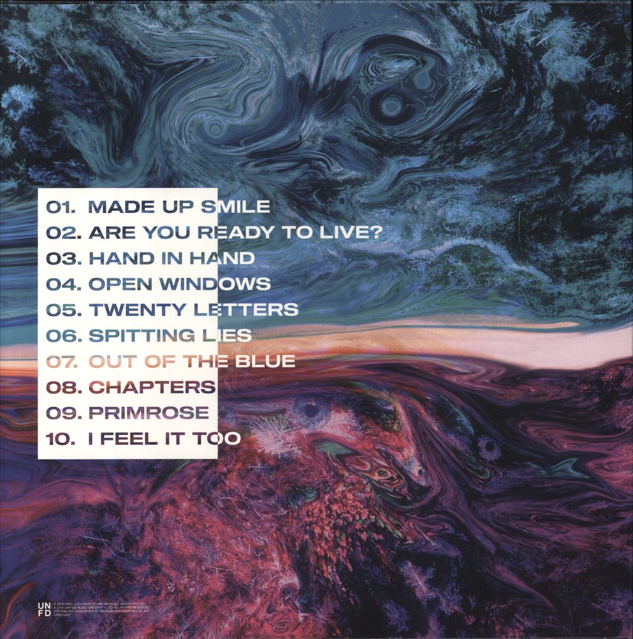 Dream State Primrose Path - Turquoise and Purple Split Vinyl UK Vinyl LP