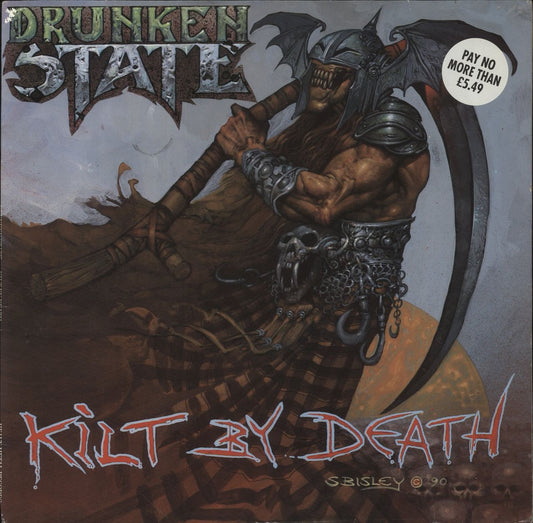 Drunken State Kilt By Death German Vinyl LP