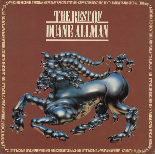 Duane Allman The Best Of Duane Allman - Gold Stamp - EX UK Vinyl LP