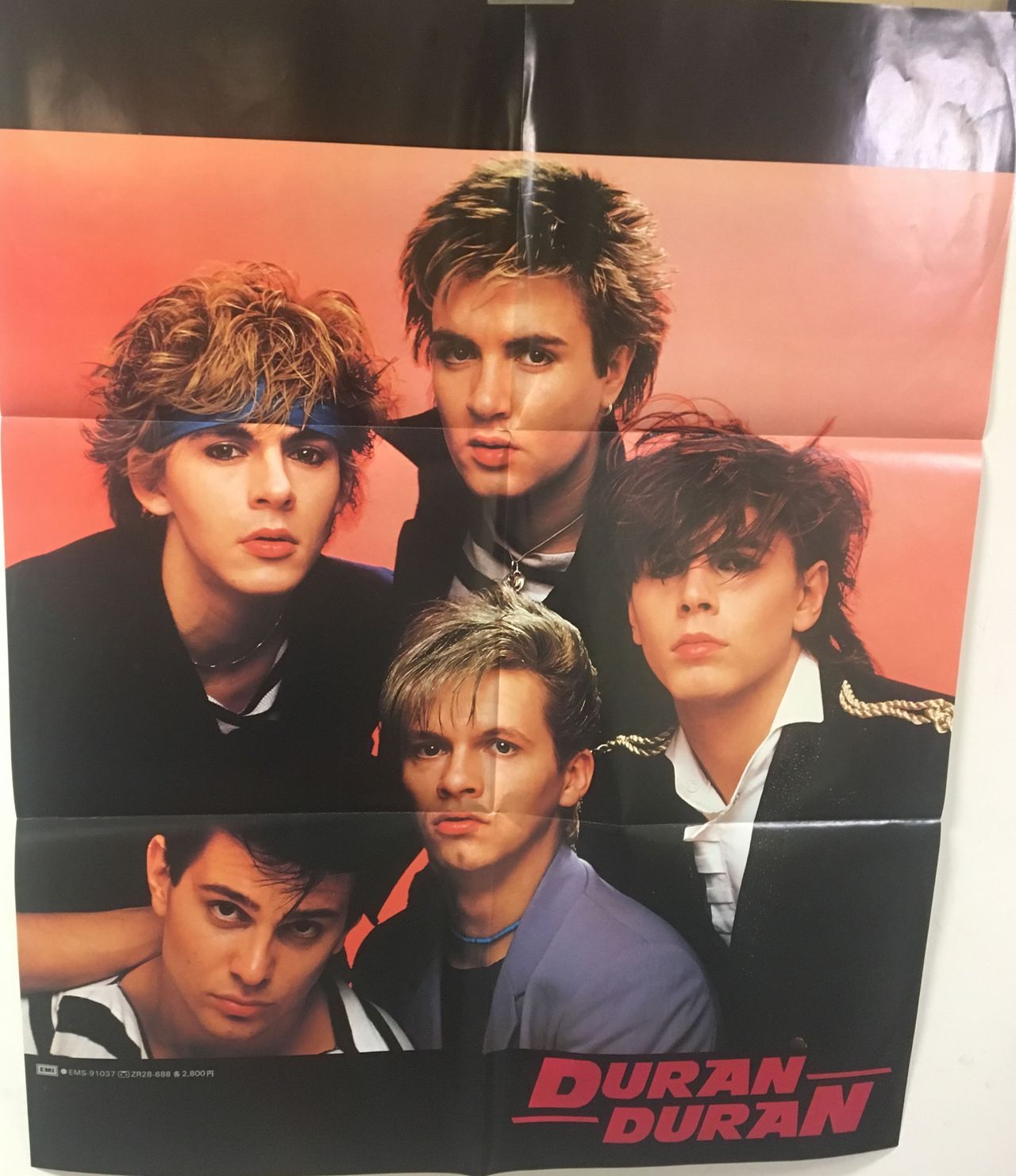 Duran Duran Rio + Poster Japanese Vinyl LP