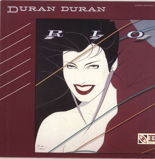Duran Duran Rio + Poster Japanese Vinyl LP