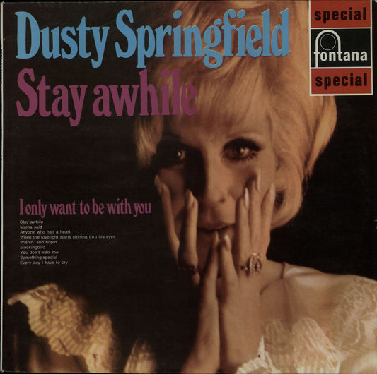 Dusty Springfield Stay Awhile UK Vinyl LP