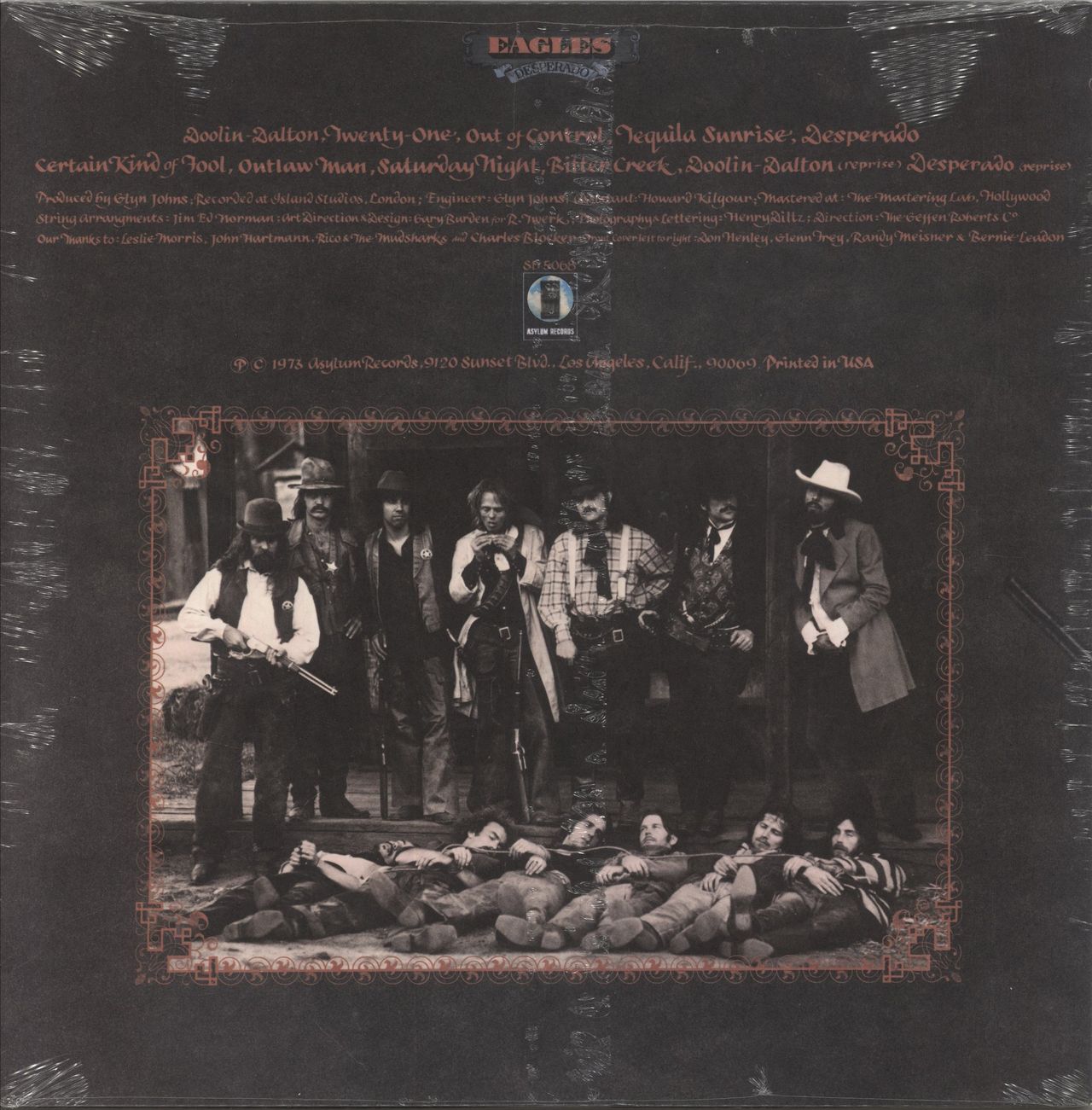 Eagles Desperado - Sealed US Vinyl LP