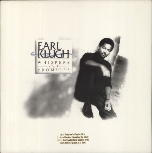 Earl Klugh Whispers And Promises - Gold promo stamped US Vinyl LP