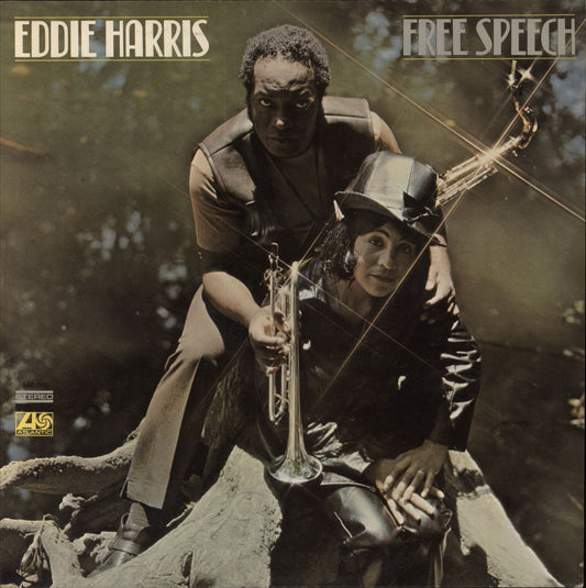 Eddie Harris Free Speech - 1st French Vinyl LP