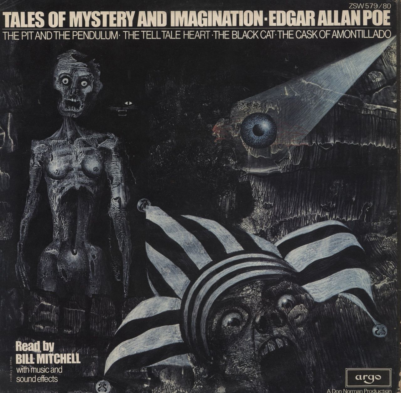Edgar Allan Poe Tales Of Mystery And Imagination UK 2-LP vinyl set